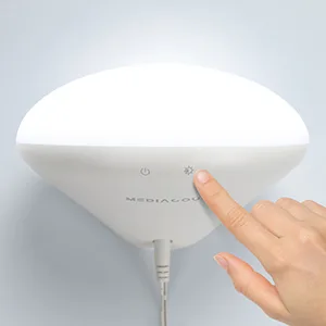 Light Therapy Lamp, MediAcous UV-Free 10000Lux LED Therapy Light, Touch Control with 3 Adjustable Brightness Levels, Memory Function, Compact Size for Home Office - touch control lamp
