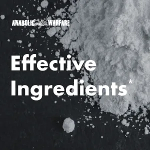 Creatine Carnage by Anabolic Warfare – Creatine Powder to Help Build Lean Muscle and Aid Endurance & Stamina (Natural Flavor – 50 Servings) - effective ingredients