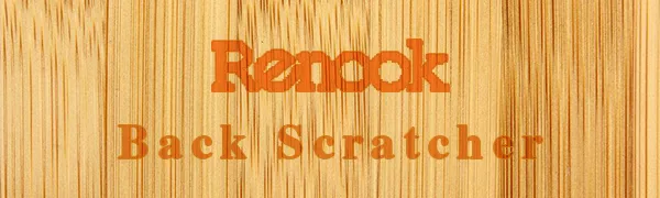 RENOOK Wood Back Scratcher Bamboo - 3 Pack Thickened Durable Back Scratcher for Adults Women Men , Kids Back Scratcher with Long Handle , Relief from Itching, 17". - renook back scratcher