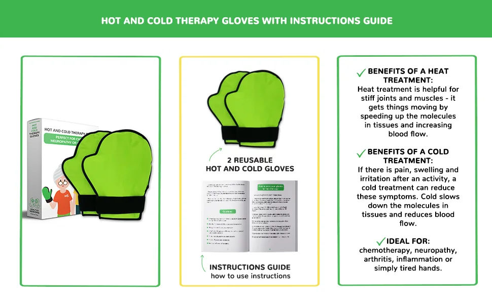 Healthy Seniors Squeeze Balls for Hand Therapy - Perfect for Rheumatoid Arthritis - hot and cold therapy gloves