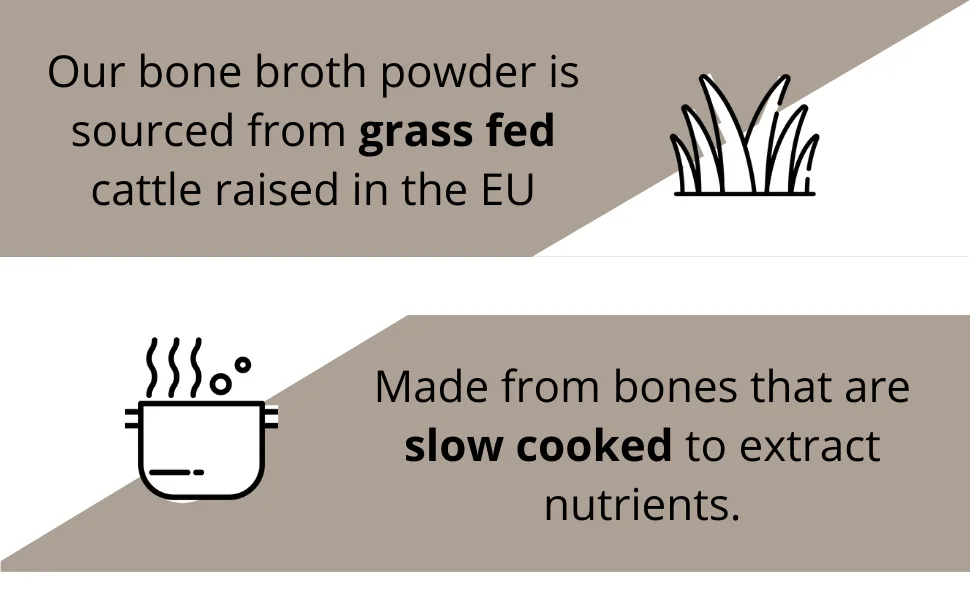 Bone Broth Protein Powder Chocolate 1 lb, Grass Fed, Non-GMO Ingredients, Gut-Friendly*, Dairy Free Protein Powder, Left Coast Performance… - grass fed cattle, slow cooked bones bone broth protein powder