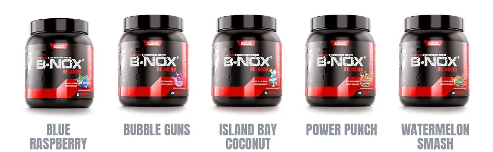 Betancourt Nutrition B-NOX Androrush Reloaded Pre-Workout and Testosterone Enhancer | Extra-Energy | Extra-Strength | Concentrated | Power Punch | 14.1 Ounce | 20 Servings - b-nox reloaded flavors