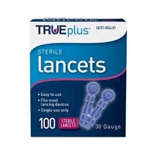 3 x 100ct 33g TRUEplus® Lancets + TRUEplus® Log Book - lancets