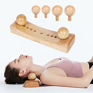 Psoas Muscle Release Tool and Personal Body Massage for Release Back Bain, Trigger Point Physical Therapy with 6 Massage Heads - product information 2