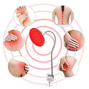 Led Red Light Therapy Lamp, 660nm Red Light Device Set with Stand for Skin - red light therapy for face