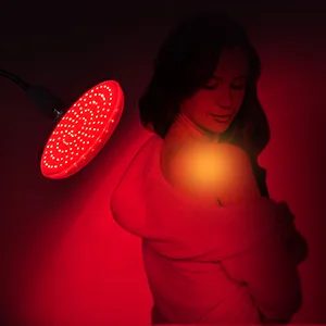 Led Red Light Therapy Lamp, 660nm Red Light Device Set with Stand for Skin - red light therapy for face