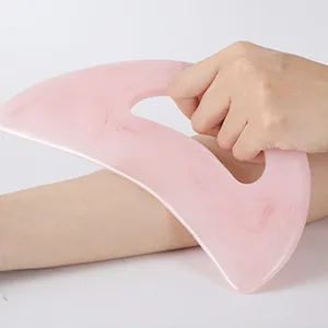 Large gua sha Massage Tool, Lymphatic Drainage Massager,Muscle Scraping Massage Tools,Body Sculpting Anti Cellulite Tools for Man and Women (Pink) - product information 4