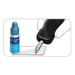 CONTOUR NEXT Control Solution for Glucose Test Meter, Level 1, 2.5mL Bottle - hold