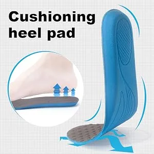 3 Pairs Comfortable Replacement Shoe Insole Inserts, Foot Massage Breathable Shoe Soles Relief Insoles for Working Daily Use Men US 8-11 - product information 2