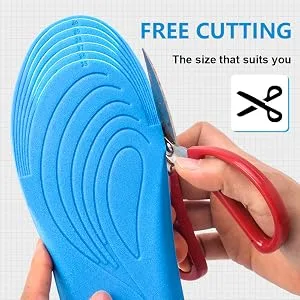 3 Pairs Comfortable Replacement Shoe Insole Inserts, Foot Massage Breathable Shoe Soles Relief Insoles for Working Daily Use Men US 8-11 - product information 7