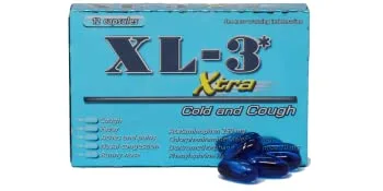 XL-3 Xtra Cold & Cough, Helps Relieve Cough and Cold Symptoms, 2-Pack, Boxes - XL-3 Cold and Cough