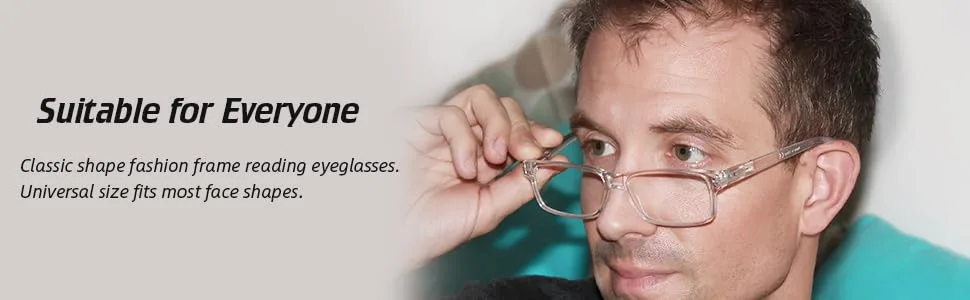 Reading Glasses 5 Pairs Reader Eyeglasses Spring Hinge Glasses Reading Men Women 5 Grey Lens 2.25 x - reading glasses men