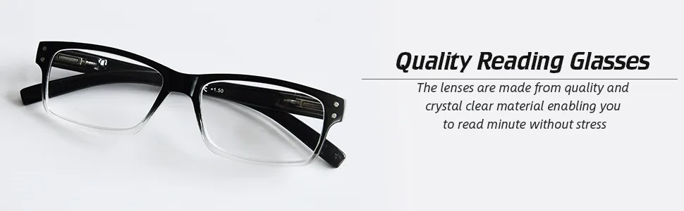 Reading Glasses 5 Pairs Reader Eyeglasses Spring Hinge Glasses Reading Men Women 5 Grey Lens 2.25 x - reading glasses men
