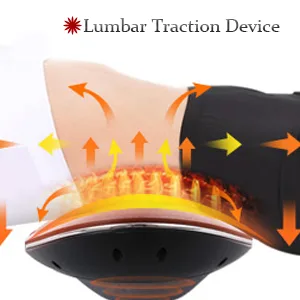 Electric Lumbar Traction Device Massager with Heat Function & Adjustable Intensity,Electric Inflatable Back Stretcher Device,Back & Sciatica Pain Relief Relaxation, Ideal Gifts - product information 8