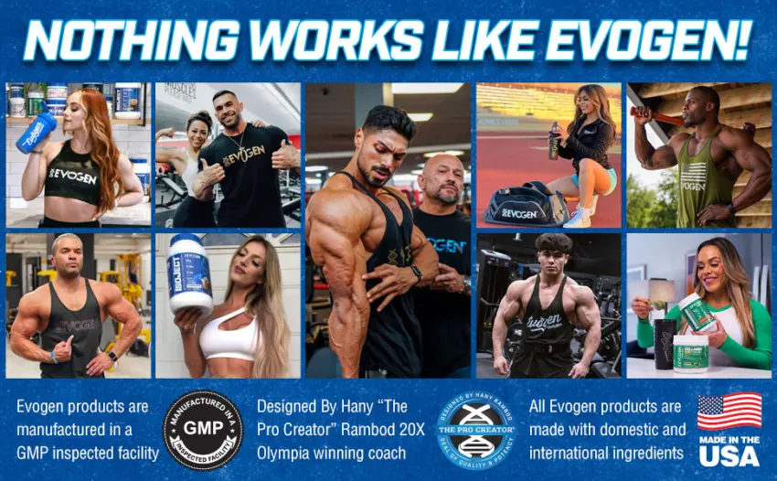 Evogen EVP AQ | Premium Liquid Glycerol, Betaine anhydrous, S7, Sodium ascorbate, Nitric Oxide, Pump Inducer | Unflavored - Nothing Works Like Evogen