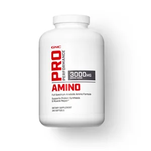 GNC Pro Performance Amino - 3. Details of GNC Pro Performance Amino bottle