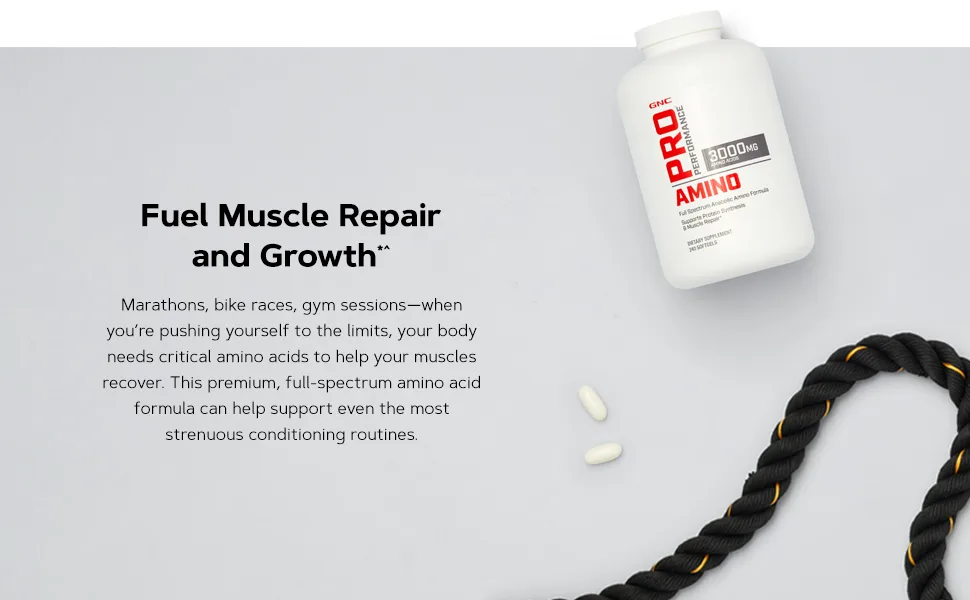 GNC Pro Performance Amino - Fuel Muscle Repair and Growth