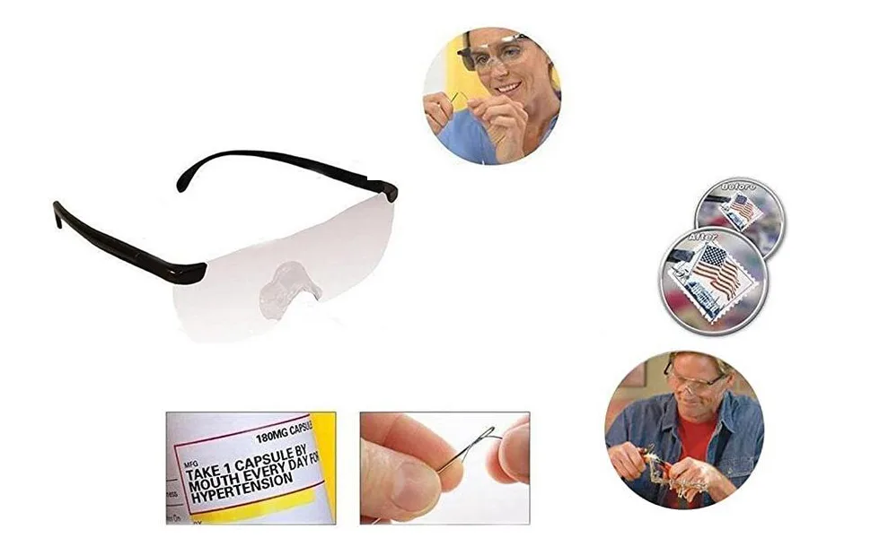 Big Vision Magnifying Glasses As Seen On TV Everything 160 Bigger & Clearer … - Big Vision Magnifying Glasses