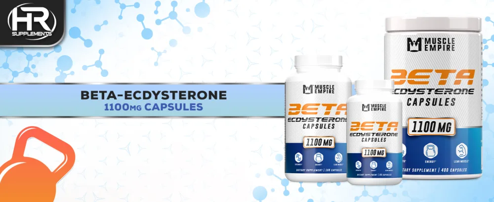 Beta-Ecdysterone Capsules - Lean Muscle Building & Strength Gains - 60 Count - Muscle Empire 60 Count (Pack of 1) - Beta-Ecdysterone Capsules Beta Ecdysterone Muscle Growth Supplement Strength