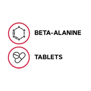 GNC Pro Performance Beta-Alanine, 120 Tablets, Supports Muscle Function - Beta-alanine tablet formula