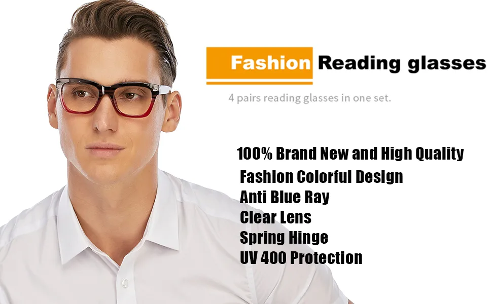 4 Pairs Computer Reading Glasses Women Men Blue Light Blocking Readers, Stylish Fashion Design Oversized Frame, 1.75 4 Pack 1.75 x - computer glasses readers women men reading glasses 1.0 1.5 2.0 2.5 3.0 3.5