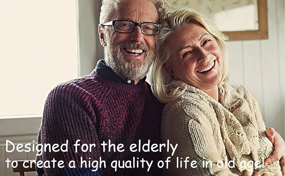 Folding Reading Glasses - Foldable Portable Readers For Men Women With Case 2 Pairs 1.50 (Black,black) 1.5 x - Designed for the elderly, to create a high quality of life in old age!