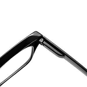 Suertree Reading Glasses For Women, Oversized Square Eyewear Frame, Eye Glasses For Men Computer Reading, Reading Aid With Spring Hinge, Red, 3.5X 3.5X Red - product information 6
