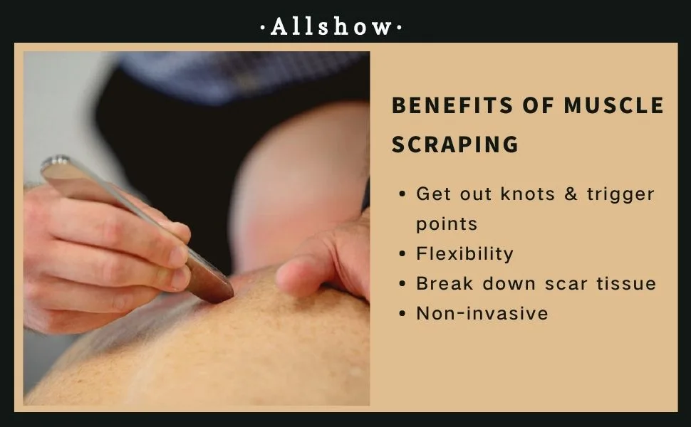 Gua Sha Massage Tools, Stainless Steel Scraping Tool, IASTM Tools, Myofascial Scraping Tools for Physical Scar Tissue and Soft Tissue Treatment - guasha scraping tool