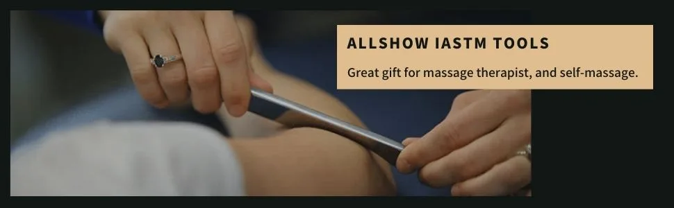 Gua Sha Massage Tools, Stainless Steel Scraping Tool, IASTM Tools, Myofascial Scraping Tools for Physical Scar Tissue and Soft Tissue Treatment - guasha scraping tool