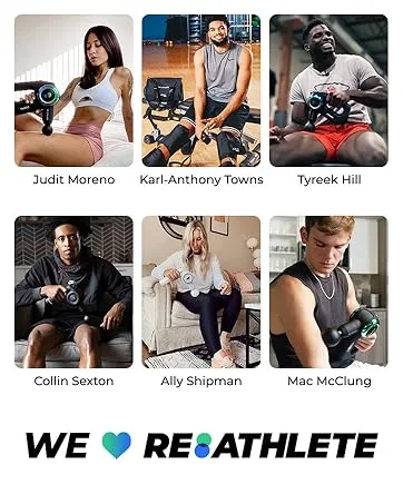 ReAthlete Leg Massager | Rechargeable & Portable Sequential Compression Device with Digital Controller & Bag | New Sleeve Design SCD Machine for Legs | Muscle Pain Relief Thigh, Calf & Feet Massager AIR-C PRO - We love