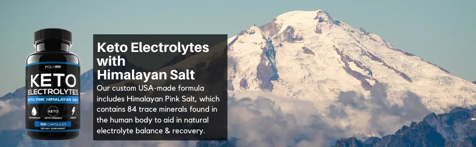 Keto Electrolytes - Keto Friendly Electrolyte Salt Tablets Supplement - 100 Electrolyte Pills - electrolytes keto friendly