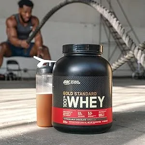 Optimum Nutrition Gold Standard 100% Whey Protein Powder, Chocolate Peanut Butter, 3.3 Pound - workout beneficial