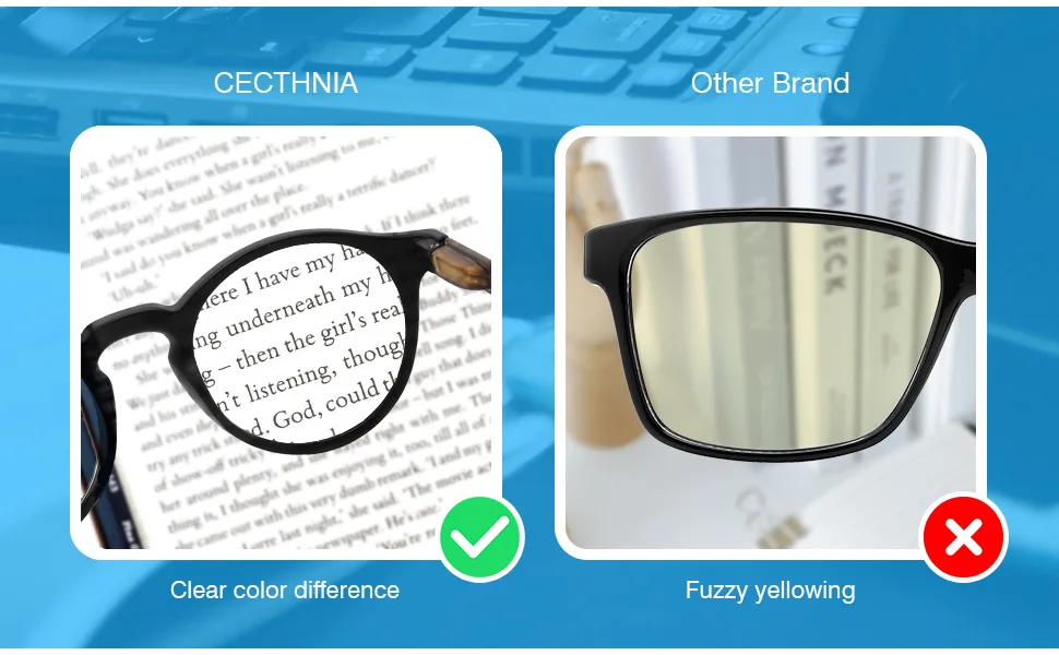 CECTHNIA 4-Pack Round Blue Light Blocking Reading Glasses For Men With Spring hinge(Mix)1.5 Mix 1.5 x - CECTHNIA blue light blocking lens