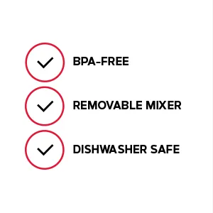 GNC Pro Performance 28oz JAXX Shaker Cup, 1 Bottle - BPA-free, removable mixer, dishwasher safe