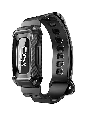 SUPCASE Unicorn Beetle Pro Series Design for Fitbit Inspire 2, Replacement Bands with Built-in Rugged Protective Case (Black) - product information 3