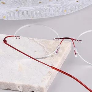 Eyekepper Frameless Reading Glasses Women - Round Rimless Readers Men Silver + 1.00 +1.00 Silver - rimless reading glasses
