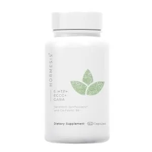 Hormesis® 200mg 5-HTP + EGCG + GABA with Patented BioPerine®, Serotonin Synthesizers, and Cofactor B6 for Enhanced Serotonin Conversion (60 Capsules) - 5htp