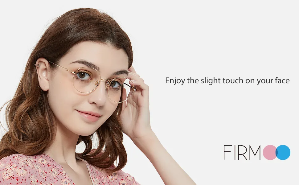Firmoo Blue Light Blocking Reading Glasses, Retro Round Metal Computer Reading Glasses with Maginfication Gunmetal 2.0 x - product information 20