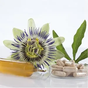 Passion Flower Capsules | 1100mg | 90 Count | Non-GMO & Gluten Free Extract Supplement | by Horbaach - passion flower