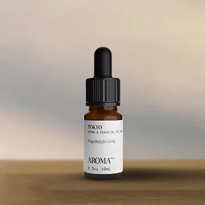 AromaTech Tokyo Aroma Oil for Scent Diffuser, Premium Yuzu, Wasabi, Cherry Blossom, Hinoki Wood, Green Tea Diffuser Blend, Luxury Diffuser Oil for Cold-Air and UltraSonic Scent Machine - 10 Milliliter Tokyo 0.3 Fl Oz (Pack… - essential oils for diffuser aroma oils essential oils for diffuser diffusers for essential oils