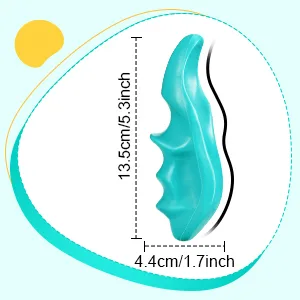 2 Pieces Thumb Massager Saver Deep Tissue Massage Tool Include 2 Green Thumb Protector Tool Point Massager for Gentle Point Massage - product information 2