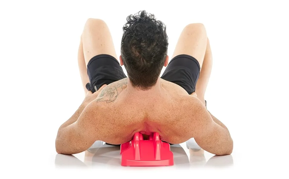 PSO-Back Muscle Release Tool and Back Massager, Deep Tissue Massage Tool, Back Release Tool, self-Massage, deep Tissue, Muscle Tension - Full Back Stretcher and Massage Tool - Night Black - pso rite psoas massage tool trigger point theragun soreness muscle tension release tightness relief