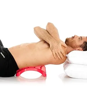 PSO-Back Muscle Release Tool and Back Massager, Deep Tissue Massage Tool, Back Release Tool, self-Massage, deep Tissue, Muscle Tension - Full Back Stretcher and Massage Tool - Night Black - pso rite psoas massage tool trigger point theragun soreness muscle tension release tightness relief