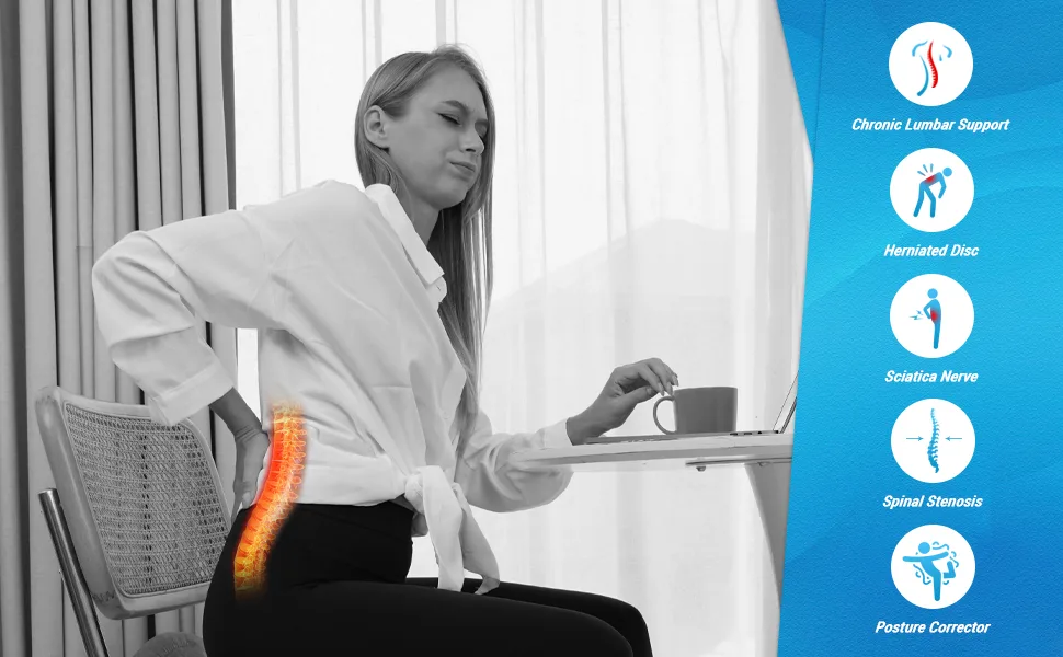 Back Stretcher, Lumbar Back Cracker Board Pain Relief Device, Back Massage Spine Board for Herniated Disc, Sciatica, Scoliosis, Lower and Upper Back Muscle Pain Relief - Back Stretcher