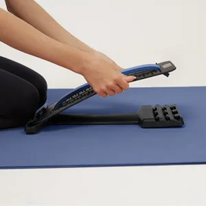 Back Stretcher, Lumbar Back Cracker Board Pain Relief Device, Back Massage Spine Board for Herniated Disc, Sciatica, Scoliosis, Lower and Upper Back Muscle Pain Relief - Back Stretcher