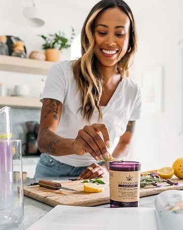 Cannabolish Lavender Smoke Odor Eliminating Candle, 7 oz, Natural Ingredients (Pack of 2) - Lavender candle