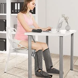 Leg Massager for Circulation with Heat Foot and Calf Massage Machine with LCD Handheld Controller Adjustable Wraps Design for Most Size - 3 Intensities 3 Modes - product information 4