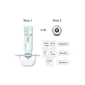 Easy@Home 25 Pack Nicotine Urine Test Strips Kit, Sensitive Rapid Testing Detection 200 ng/mL #ECOT-114 - test
