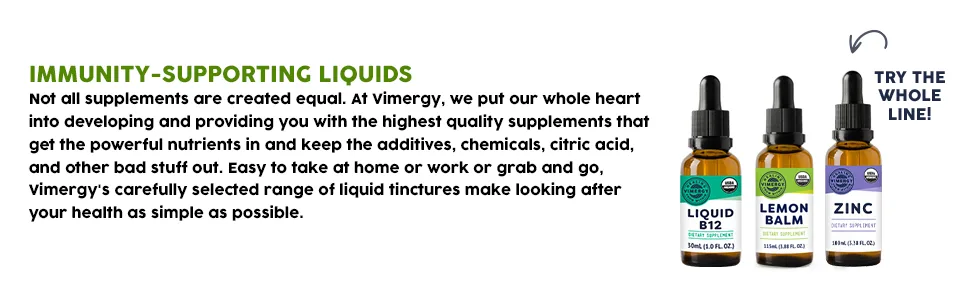 Vimergy USDA Organic Ashwagandha 10:1 (115 ml) - vimergy