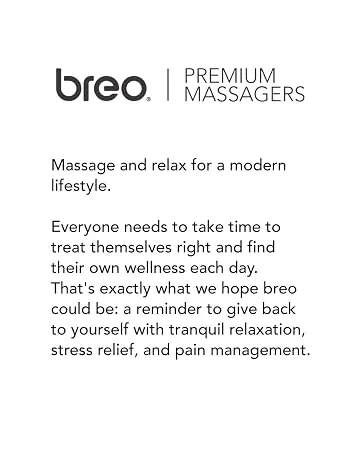 Breo iDream3 Rechargeable Head Massager with Air Pressure Acupoint Massage Cordless Massager for Stress Relief Better Sleep - breo brand story